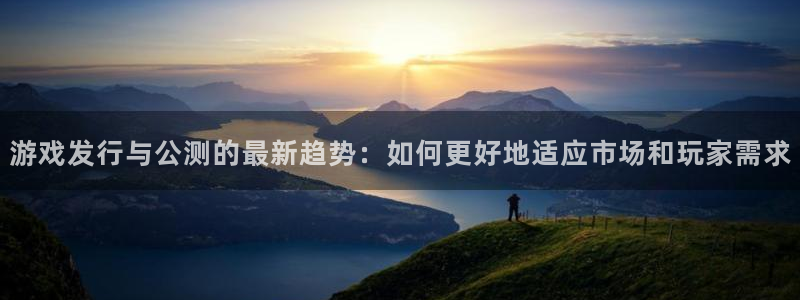 pp电子子教育科技有限公司：游戏发行与公测的最新趋势：如何更好地适应市场和玩家需求